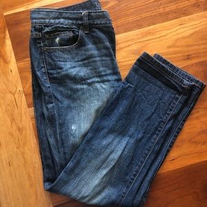 LOFT boyfriend jeans. Size 4.